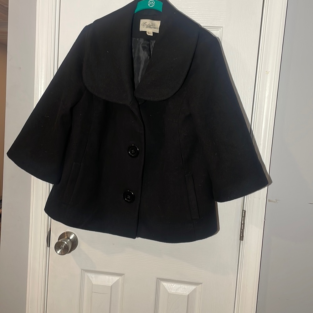 Boutique Forever 21 short black dress jacket size M